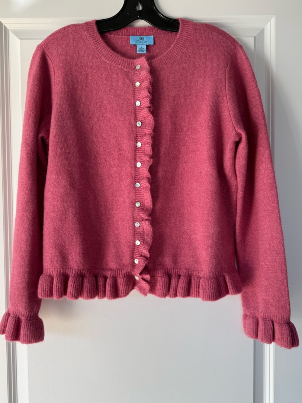 CeCe Coral Pink Knit Sweater